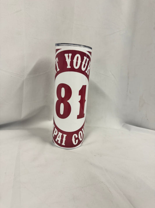 Support Your Local 81 Yavapai Tumbler