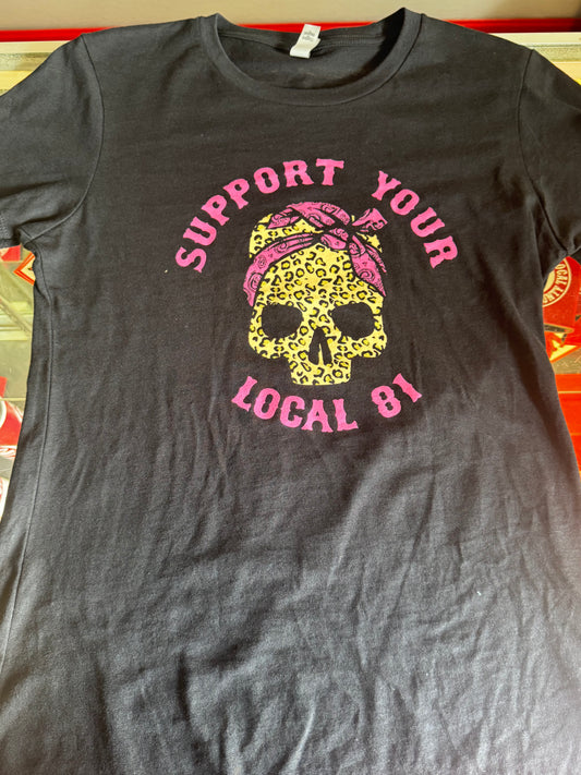 81 Girl Support t shirt